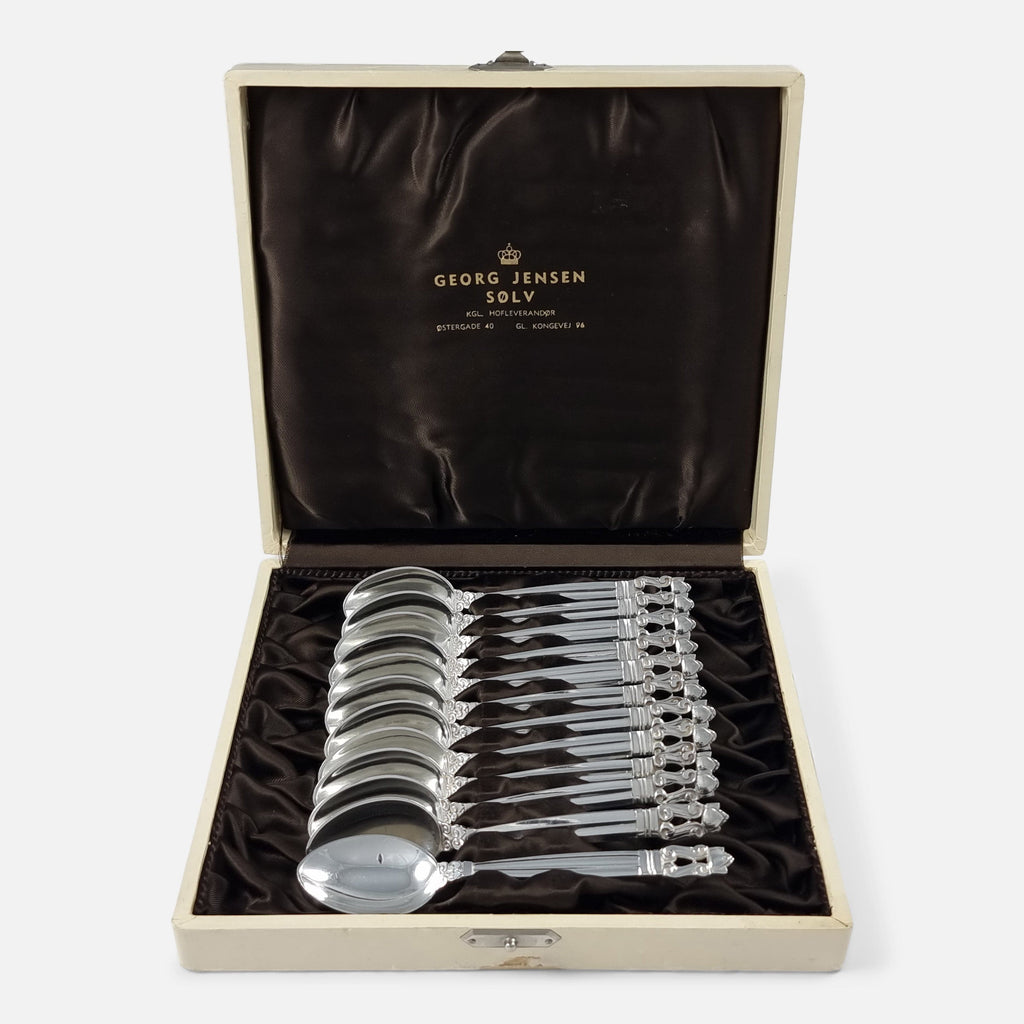 Georg jensen shop silverware acorn pattern