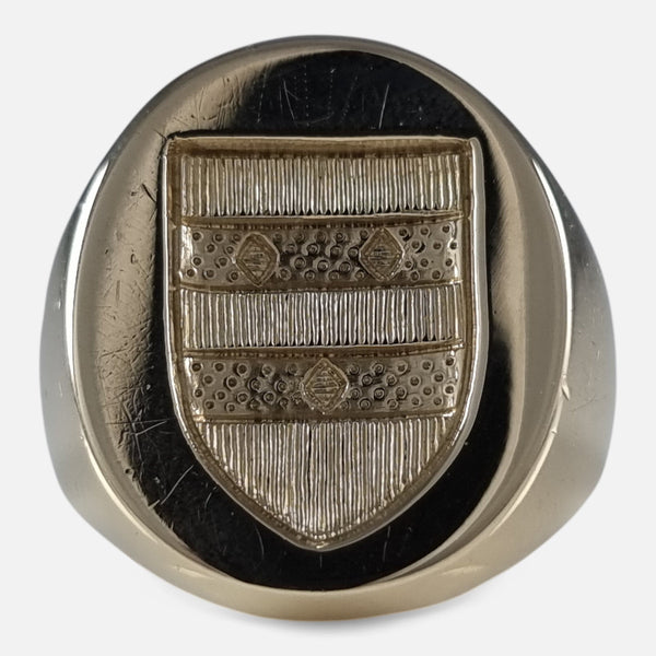the ring viewed head on