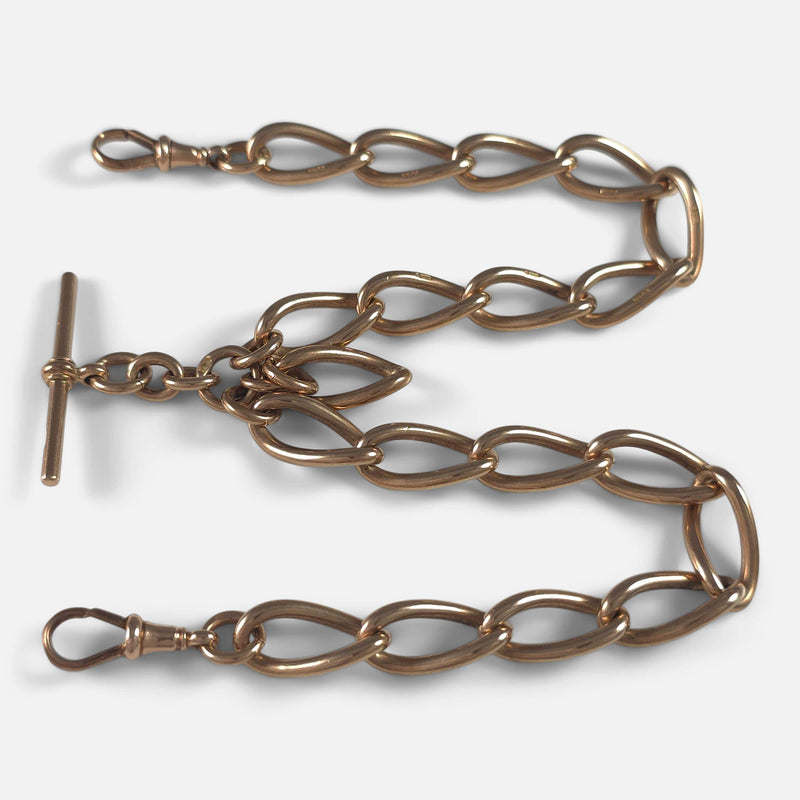 the chain viewed side on