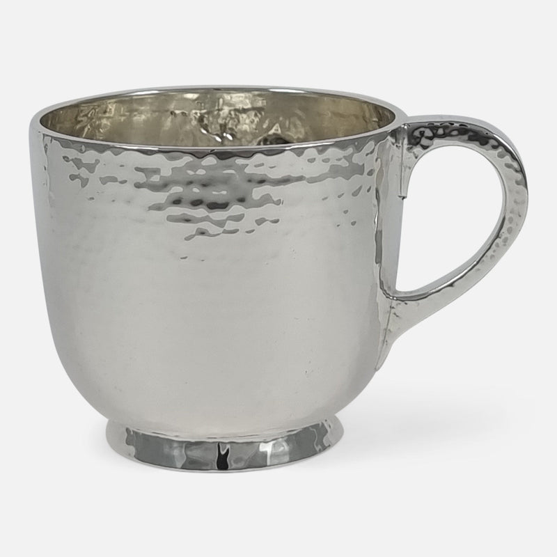 the mug side on with handle pointing to the right