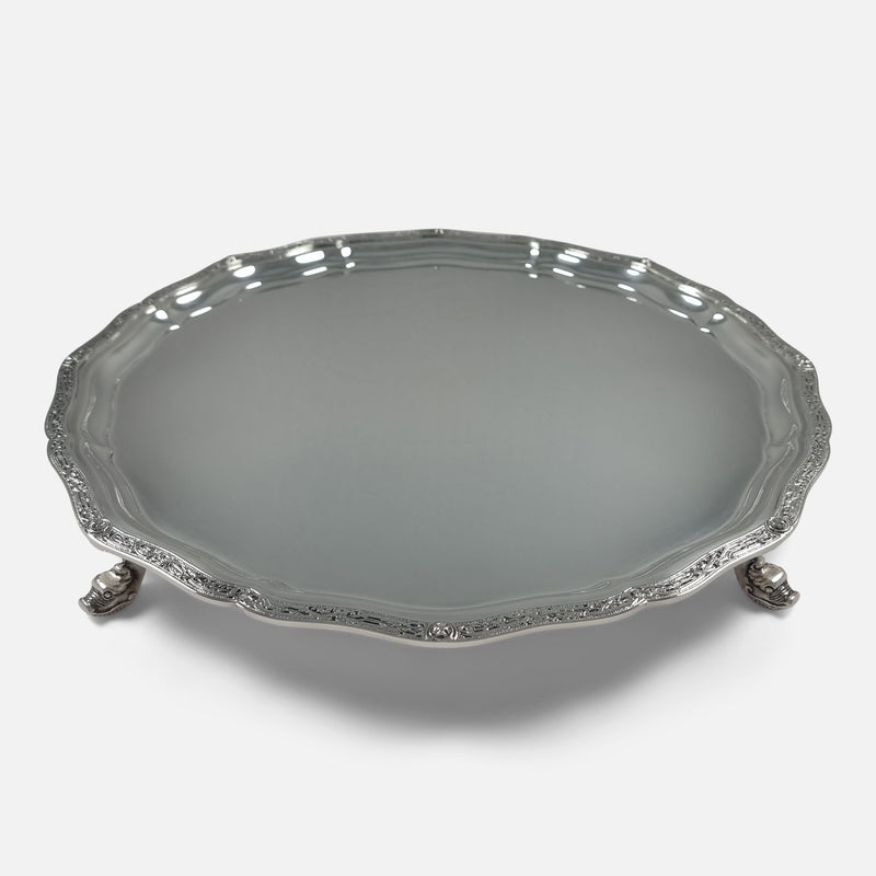 the salver viewed from above