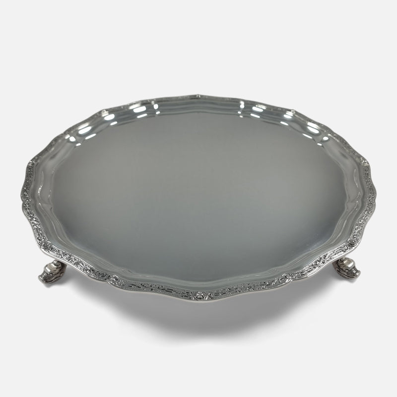 the salver viewed from above