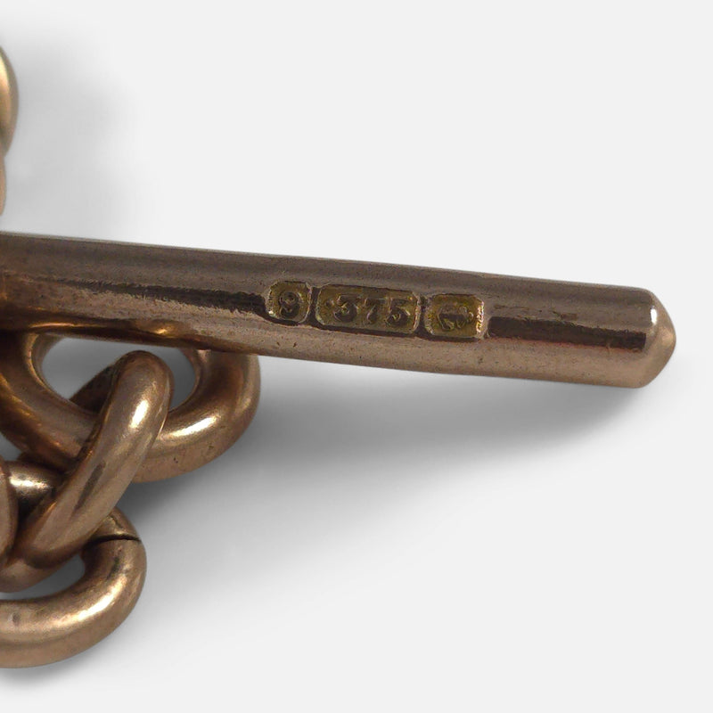 the partial hallmarks to the T-bar