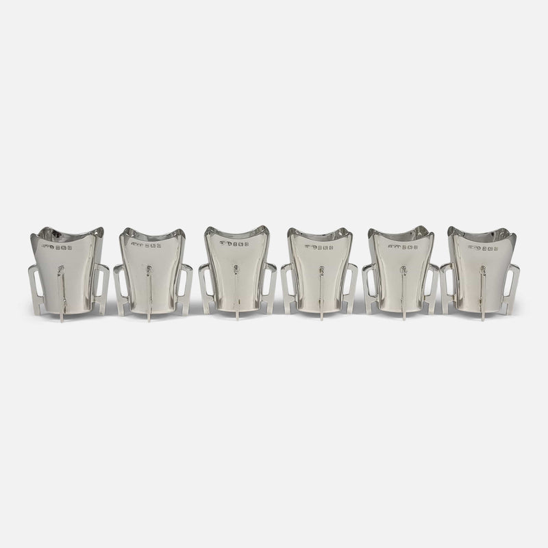 the tot cups lined up in a row
