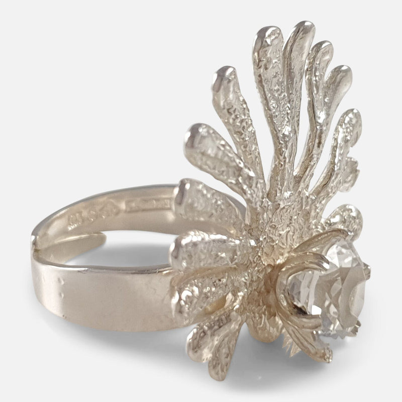 the ring viewed from the left at a slight angle