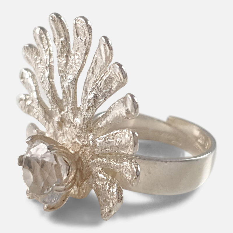 the ring viewed from the right at a slight angle