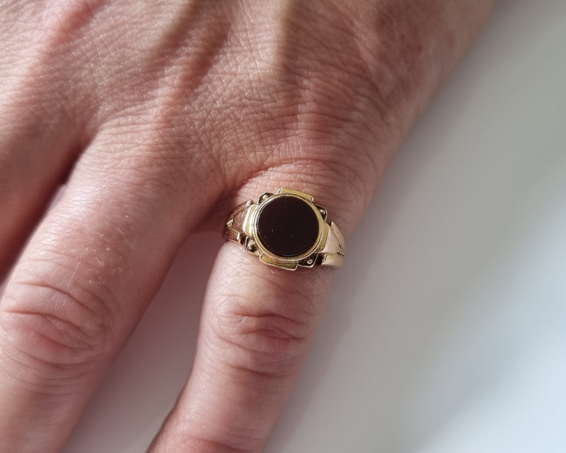 ring viewed on finger