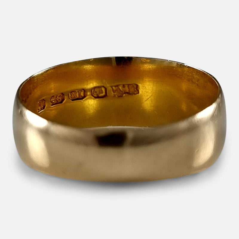the back of the ring