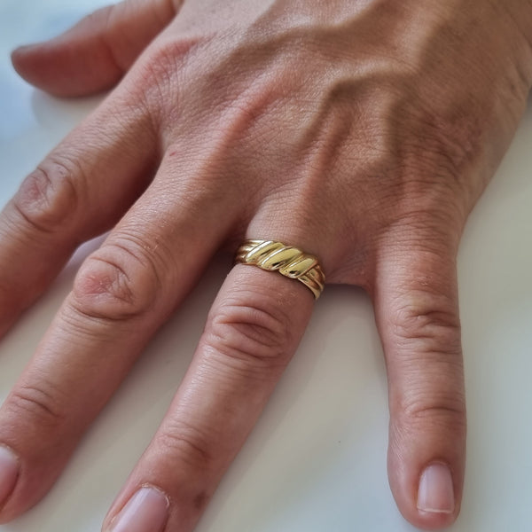 the ring on finger