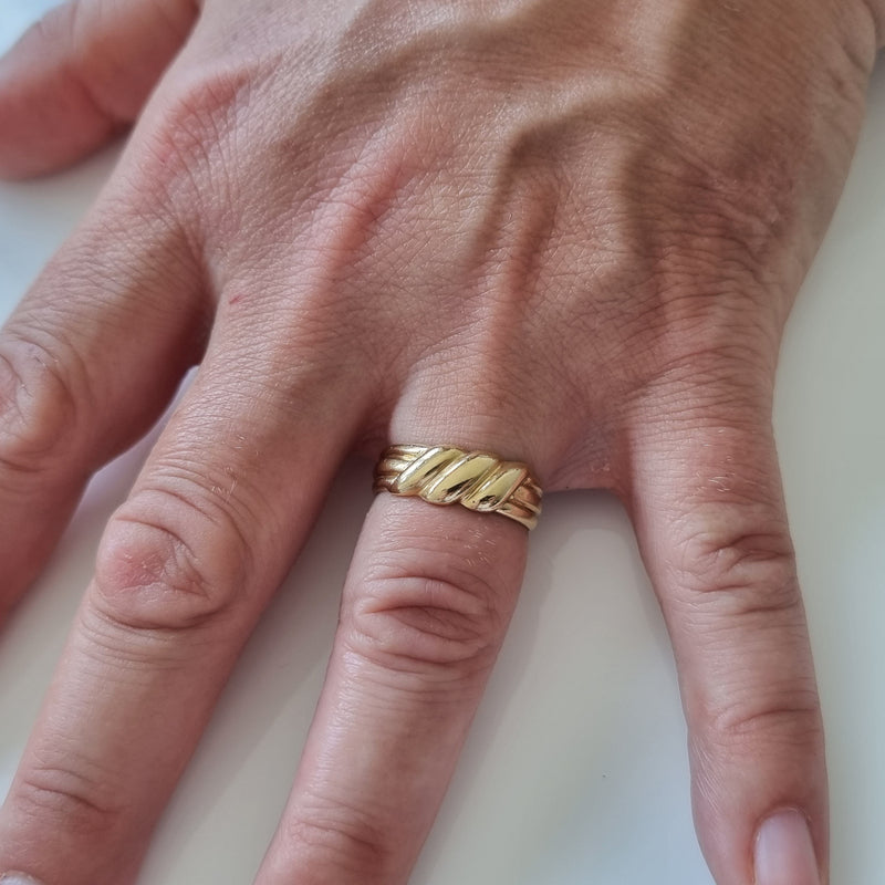 the ring on finger