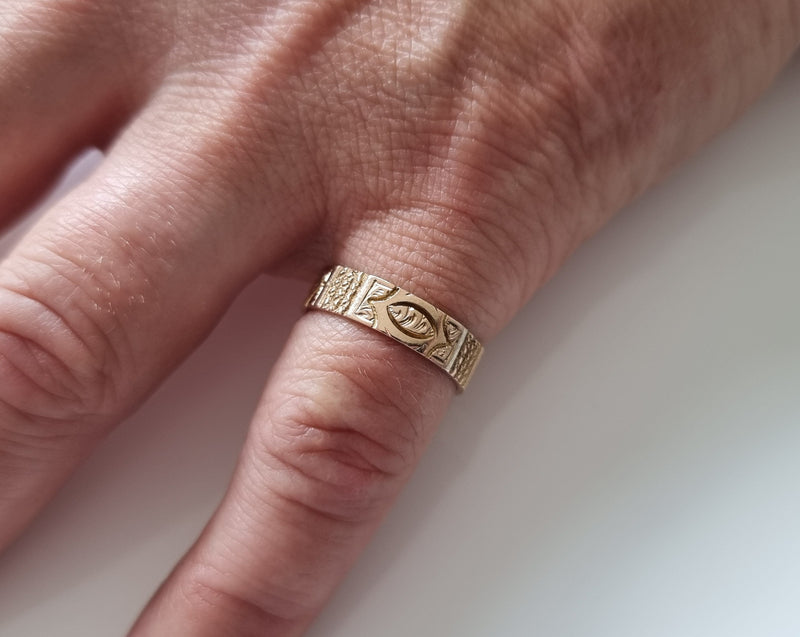 9ct yellow sales gold ring