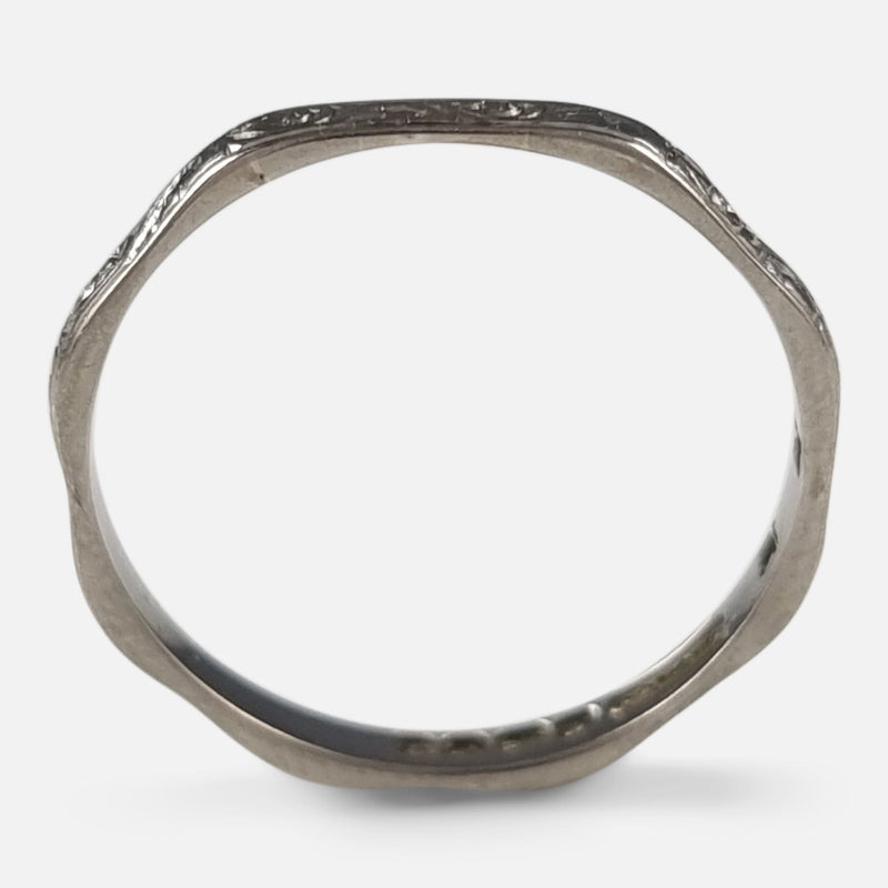 the shape of the band