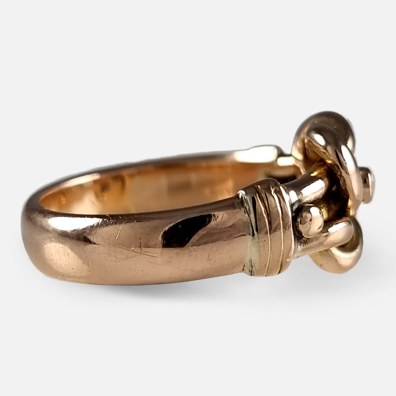 the ring viewed side on