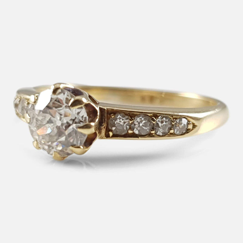 the ring viewed from the right at a slight angle
