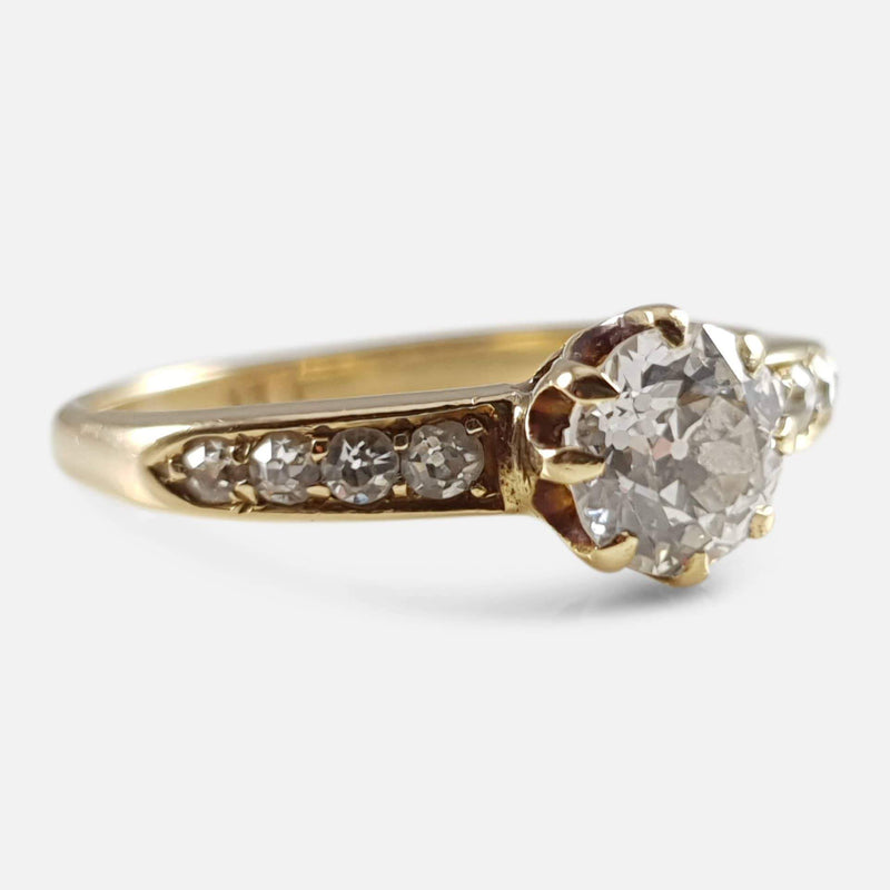 the ring viewed from the left