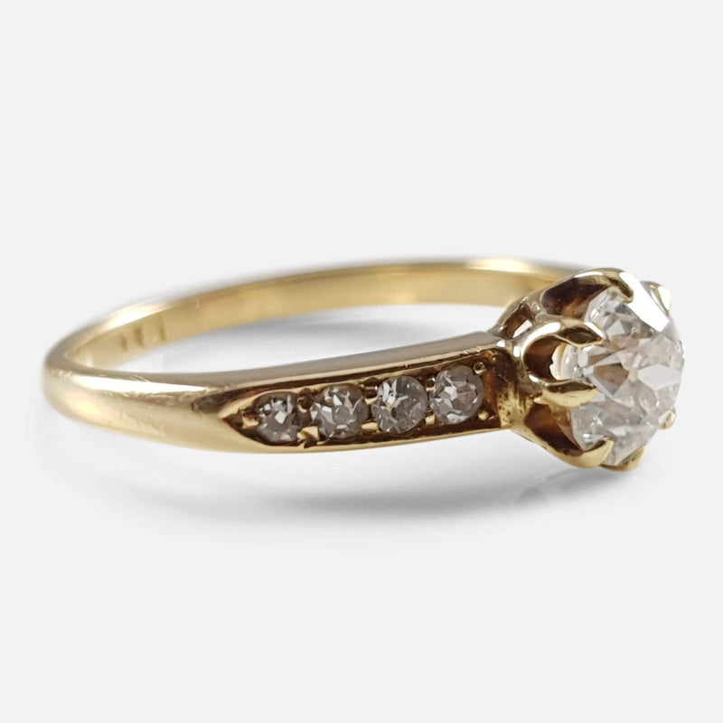 the ring viewed from the left at a slight angle
