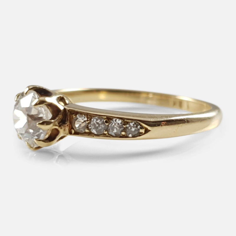 the ring viewed from the right at a slight angle