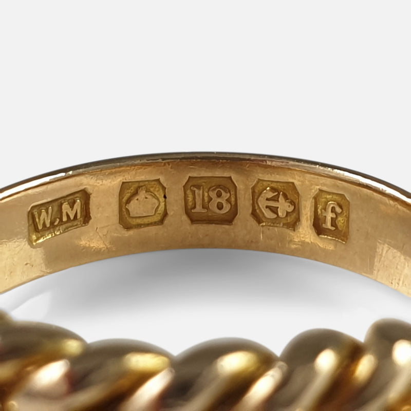 gold hallmarks and maker's mark