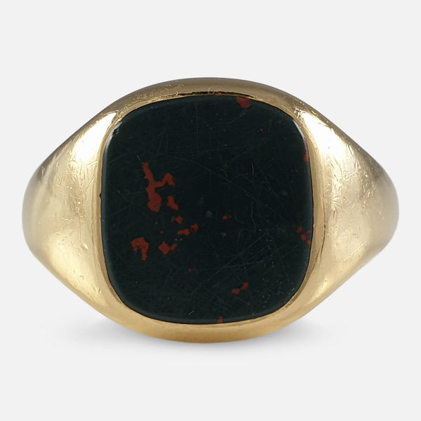 a view of the bloodstone ring