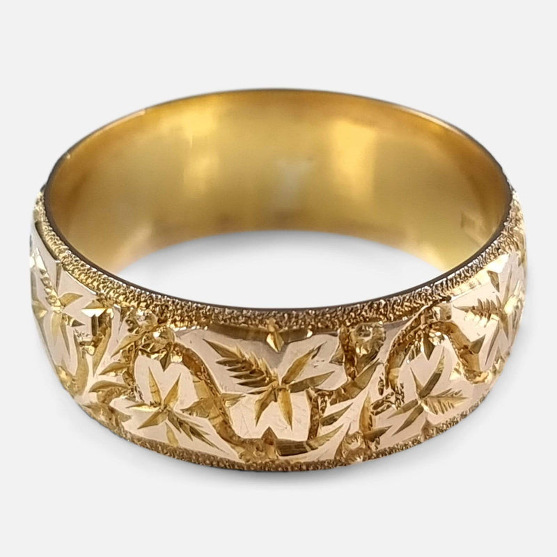 the ring viewed from a slightly raised perspective