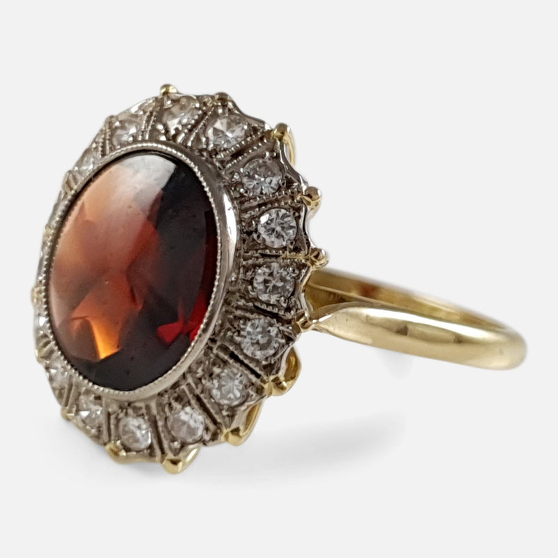 the ring viewed from the right side at a slight angle