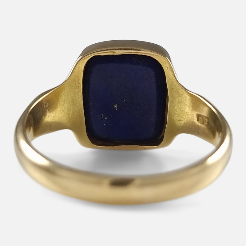 the ring viewed from the back