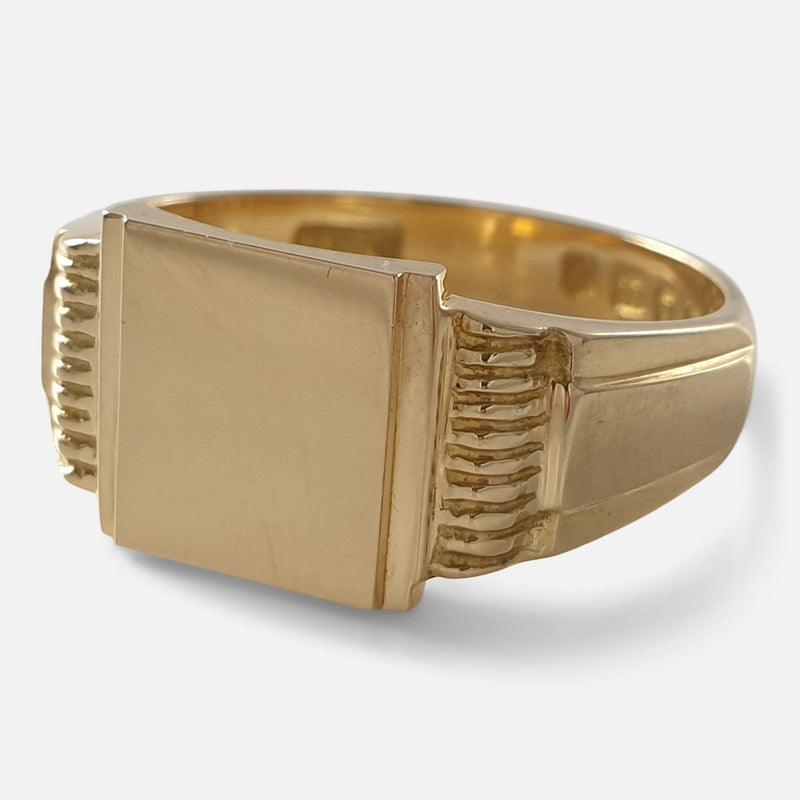 the ring viewed from the right side at a slight angle