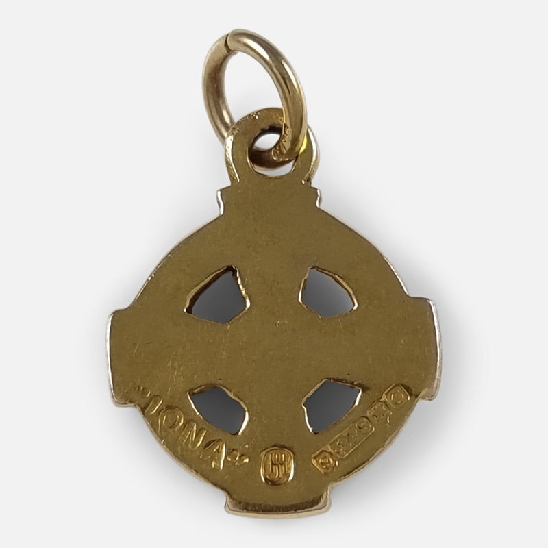 the back of the pendant