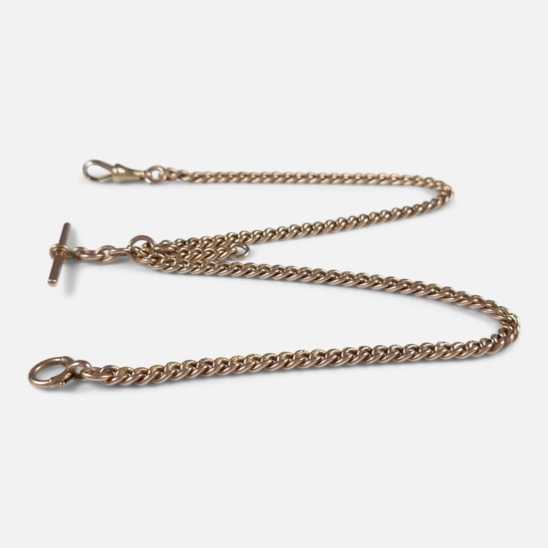 a side on view of the chain