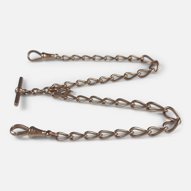 the chain viewed side on