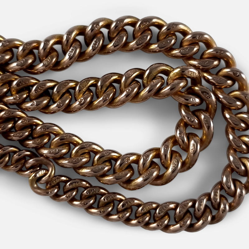 the golf fineness marks to the chain links