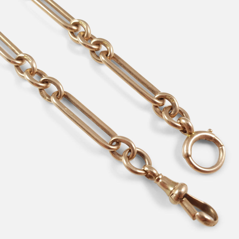 section of chain to include dog clip and roll pin clasp