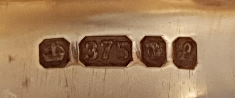the 9ct gold hallmarks