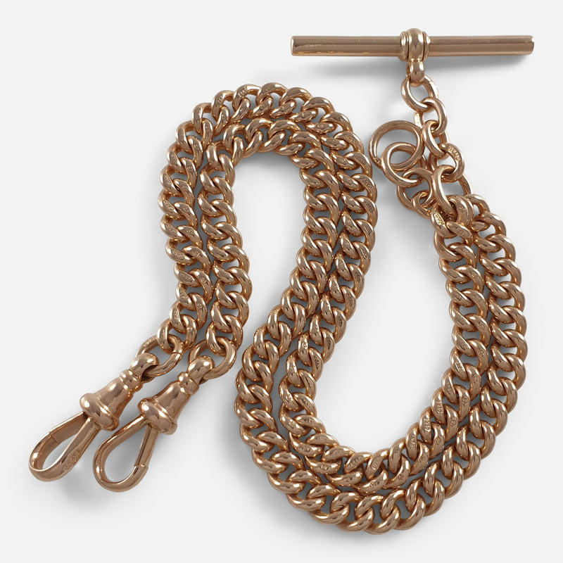 a birds eye view of the albert watch chain