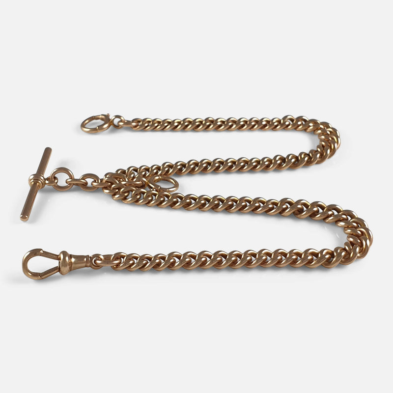 the chain viewed side on