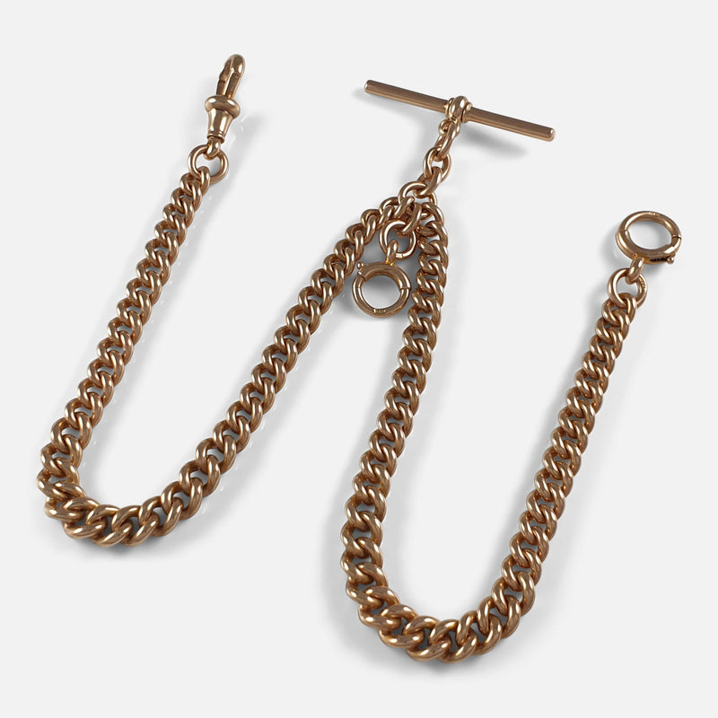 the albert chain viewed at a slight angle
