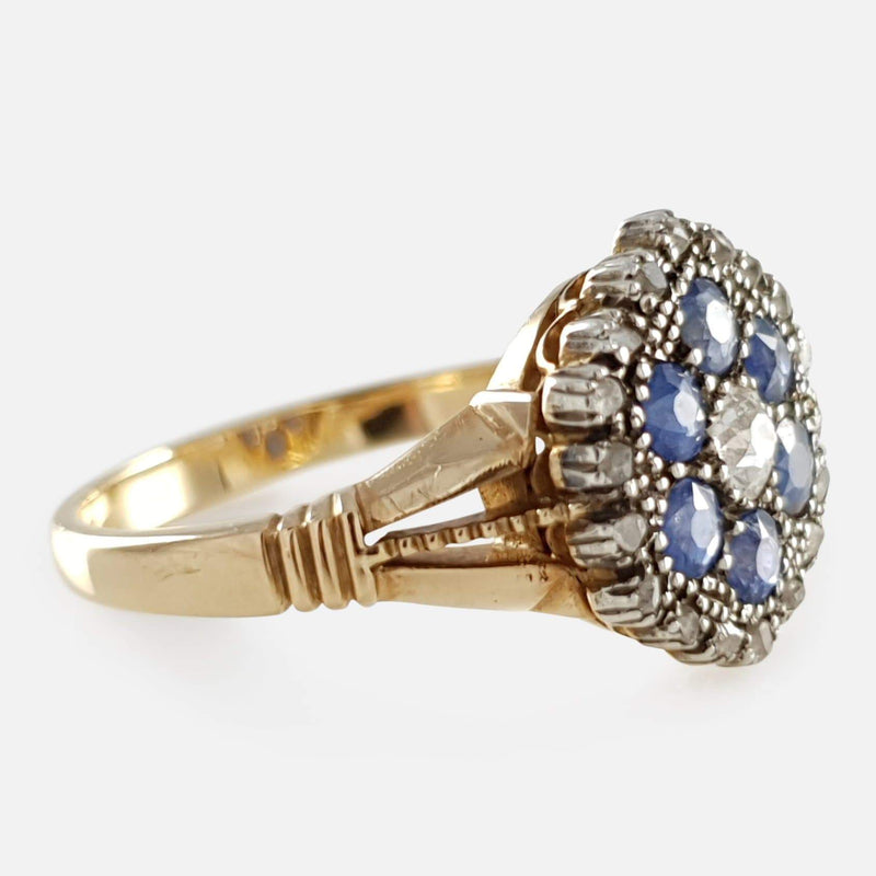 the ring viewed from the left side at a slight angle