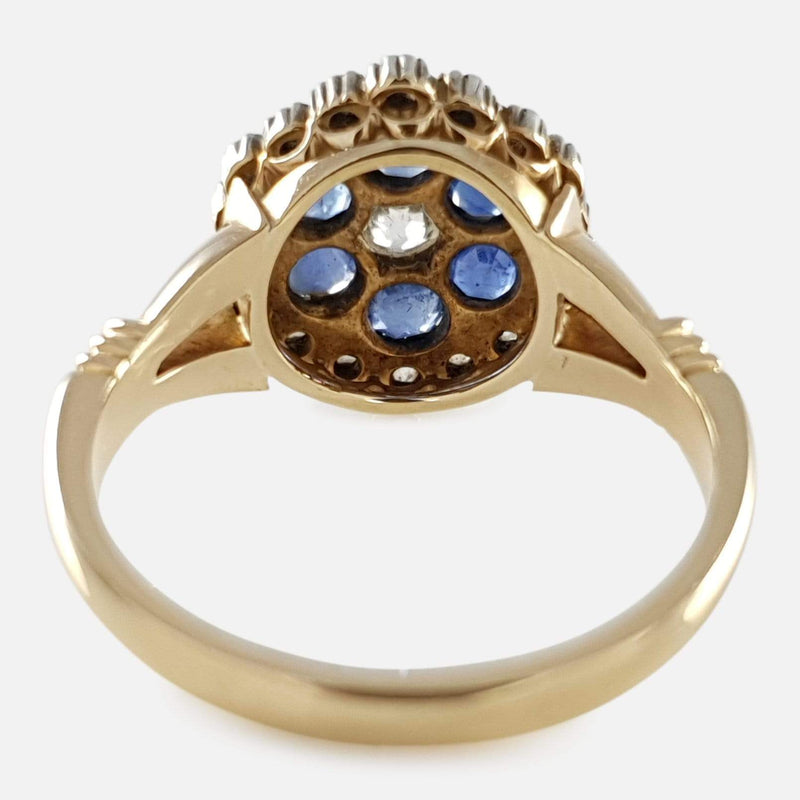 the ring viewed from the back