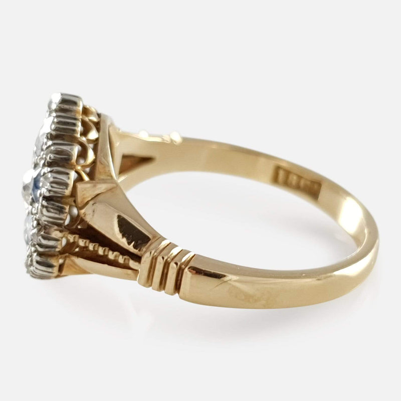 the ring viewed from the right side on
