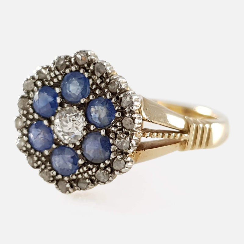the ring viewed from the right side at a slight angle