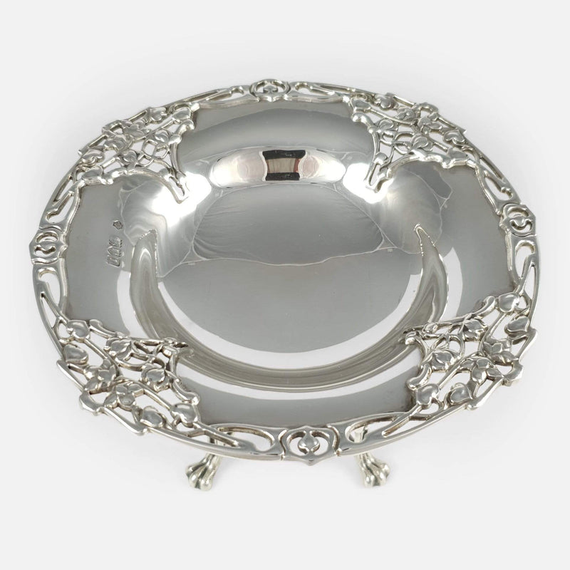 the tazza bowl viewed from above