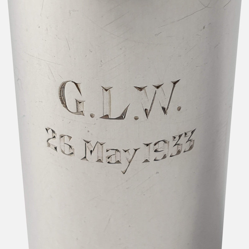 the engraving to the butt marker