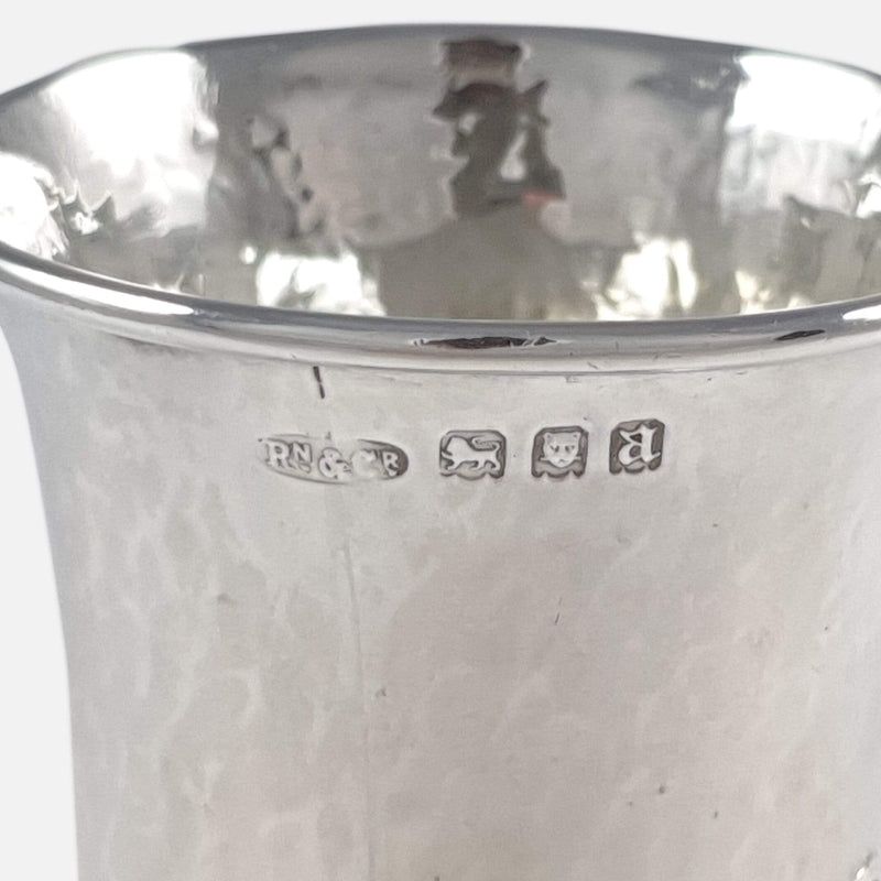 London Hallmarks with Ramsden and Carr makers marks