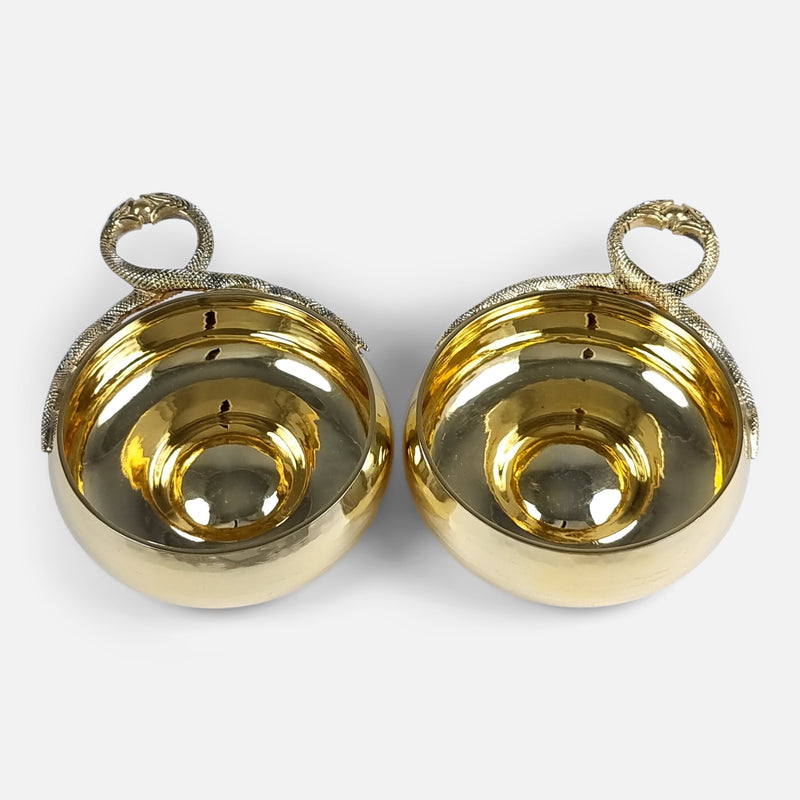 a birds eye view of the pair