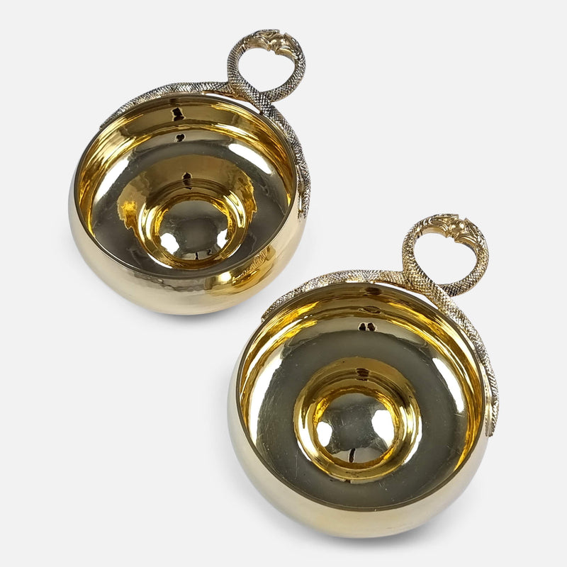 a birds eye view of the pair
