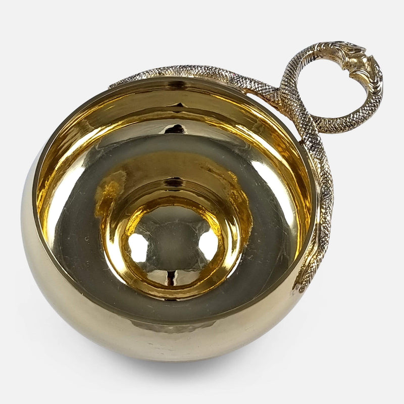 a birds eye view of one of the cups