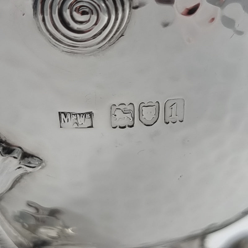 the Mappin & Webb hallmarks to the bowl