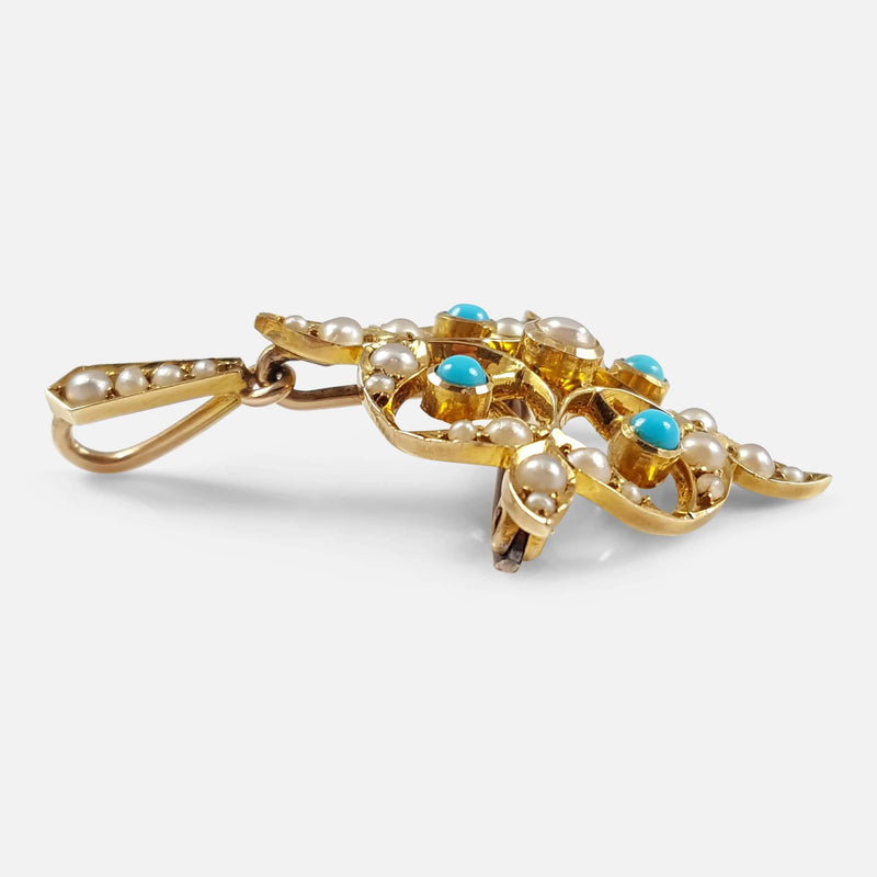 a side on view of the jewel
