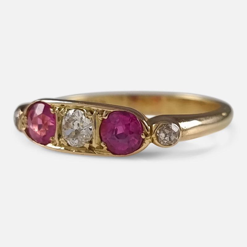 the ring viewed from the right side at a slight angle