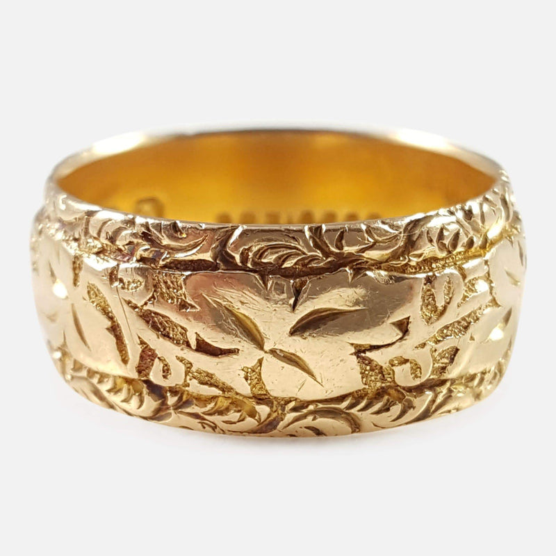 the ring viewed from the front